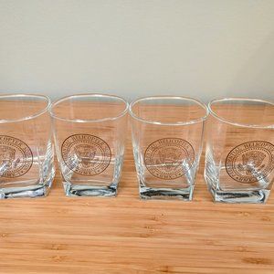 NWOT Presidential Helicopter Squadron HMX-1 Whiskey Glasses - Set of 4